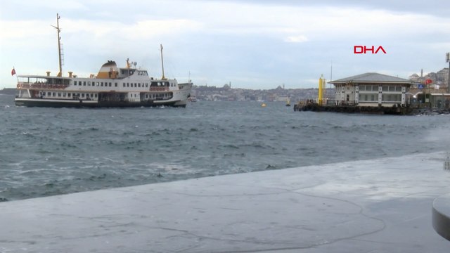 İstanbul’da lodos etkili oluyor