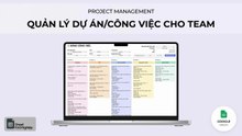 Quản lý dự án và công việc cho team - Google sheets