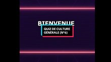 Quiz de culture générale n°6