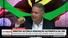 CNH terá renovação automática para bons condutores