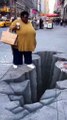 Woman Fall down