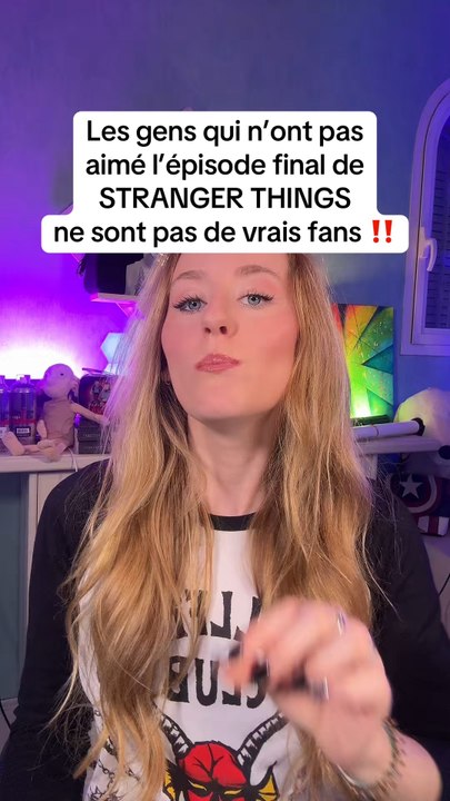 Les gens qui n’ont pas aimé l’épisode final de Stranger Things ne sont pas de vrais fans ‼️