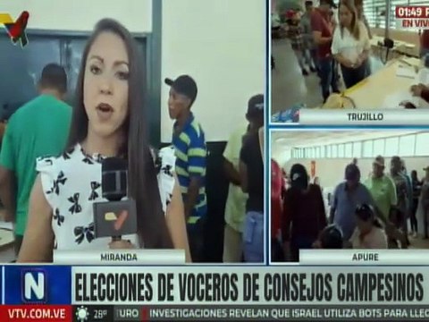 Mirandinos eligen sus vocerías de los Consejos Campesinos para potenciar su organización
