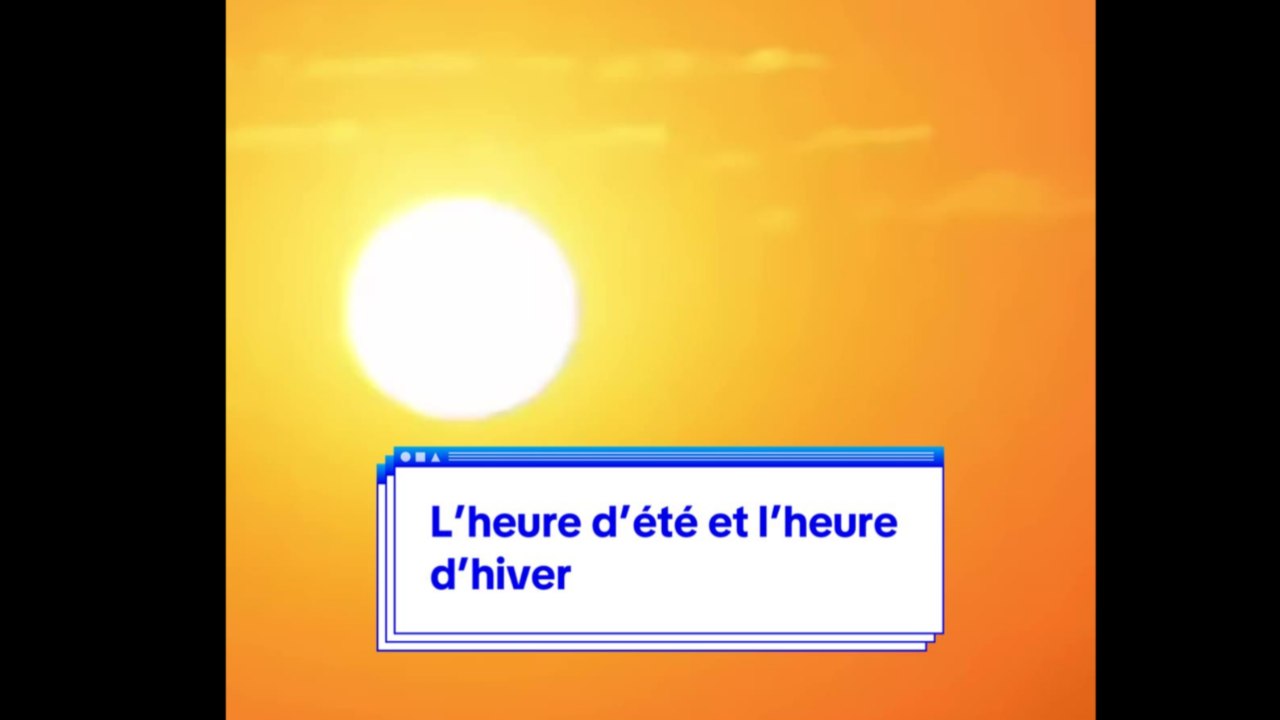 L'heure d'été et d'hiver