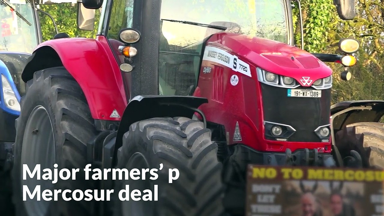 Major farmers’ protest against Mercosur deal
