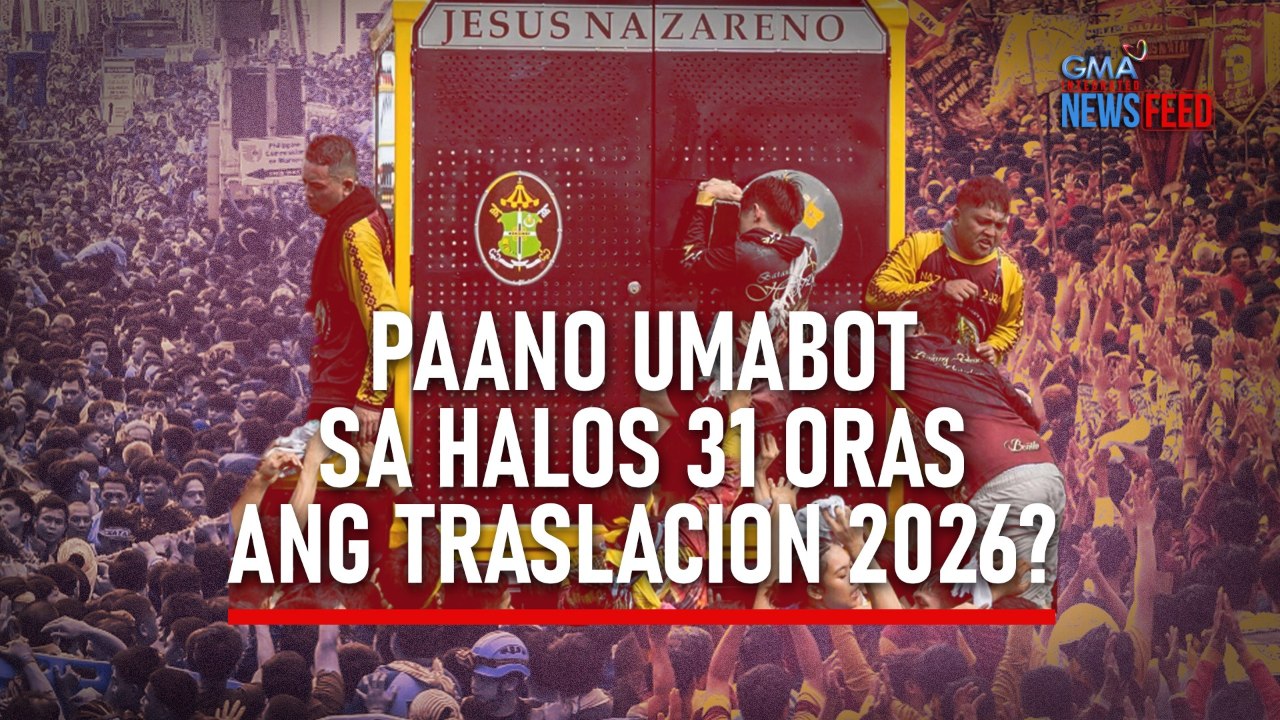 Paano umabot sa halos 31 oras ang Traslacion 2026? | GMA Integrated Newsfeed