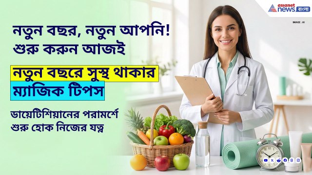 ২০২৬-এ ফিট থাকার সহজ উপায় কী? ডায়াটিশিয়ান মঞ্জুরি দে'র পরামর্শ