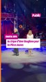 Au cirque d’hiver Bouglione sur la piste, moment d'emotion pour Chantal Goya, son mari Jean-Jacques Debout