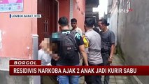 Ajak Dua Anak Jadi Kurir Sabu, Residivis Narkoba di Lombok Barat Kembali Ditangkap | BORGOL