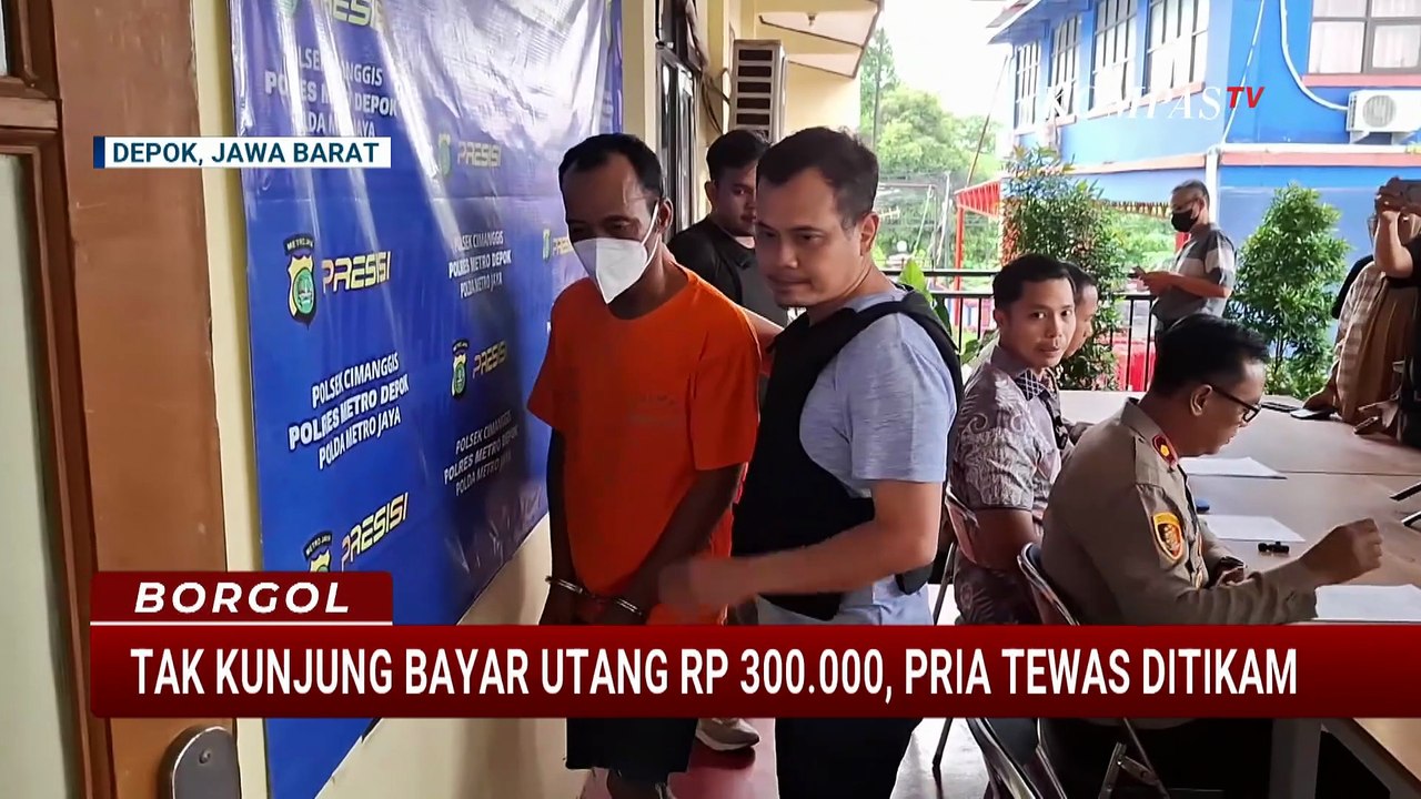 Gara-Gara Utang Rp 300 Ribu, Pria di Depok Tewas Ditikam Teman Sendiri | BORGOL