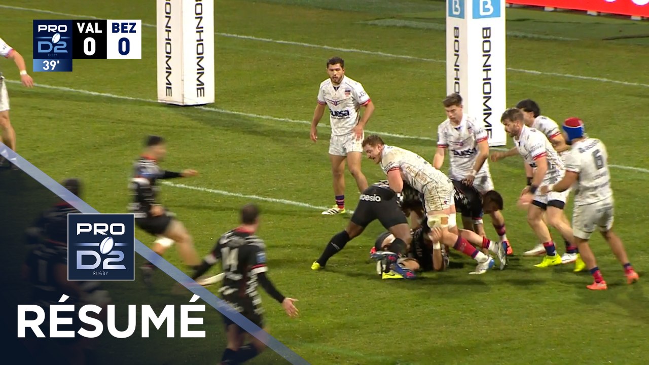 PRO D2 Saison 2025-2026 J16 - Résumé Valence Romans - AS Béziers Hérault