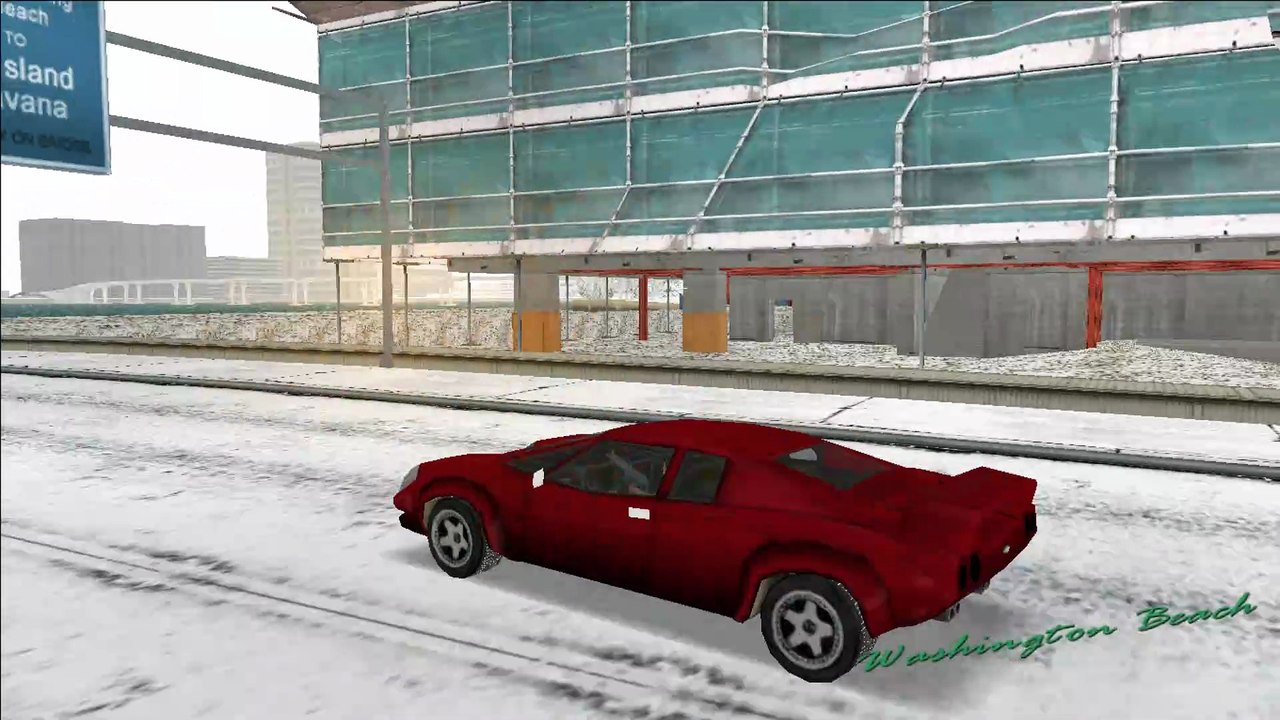GTA Vice City,  Snow Conversion | Cold Day Mod | Video - 6