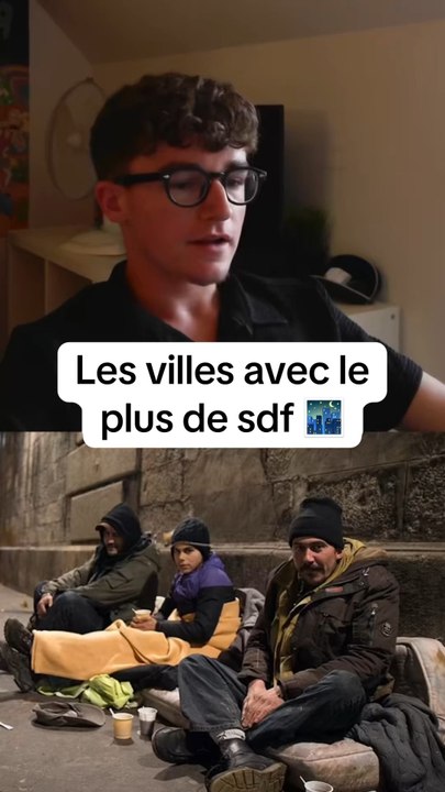Les villes avec le plus de sdf #ville #villes #classement #sdf