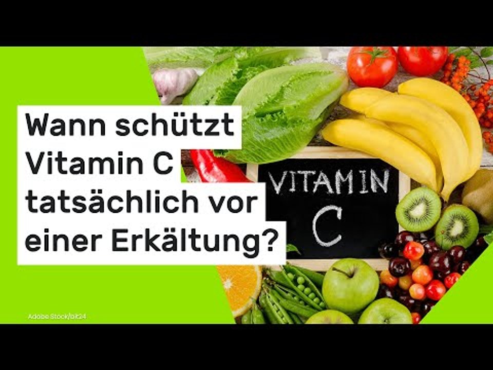 Wann schützt Vitamin C tatsächlich vor einer Erkältung?