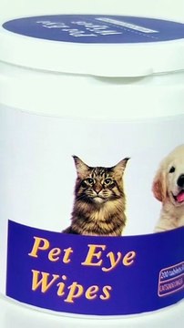 Pet Eye Wipes for Cats & Dogs | Gentle Tear Stain Removal | Free Delivery