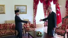 Cumhurbaşkanı Erdoğan, Endonezya Dışişleri ve Savunma Bakanını kabul etti