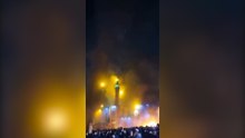 Mezquita arde en Irán: Protestas multitudinarias contra el gobierno islamista