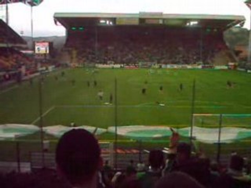 ASSE 4-0 MONACO => Entree des joueurs