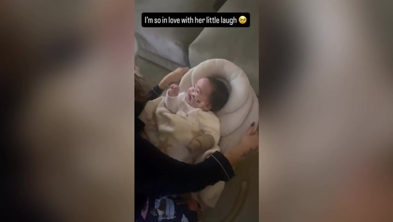 Jesy Nelson shares adorable video of baby daughter after devastating SMA diagnosis