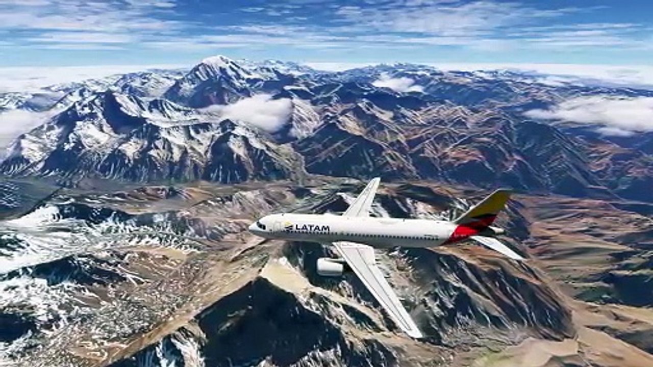 MSFS 2024 A320 FÉNIX CFM LATAM ATTERRO SCEL ILS Z RWY17R UMKA7C TRANS TEMUS