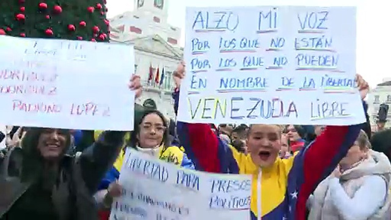 Liberados los activistas opositores venezolanos Laverde y Acosta