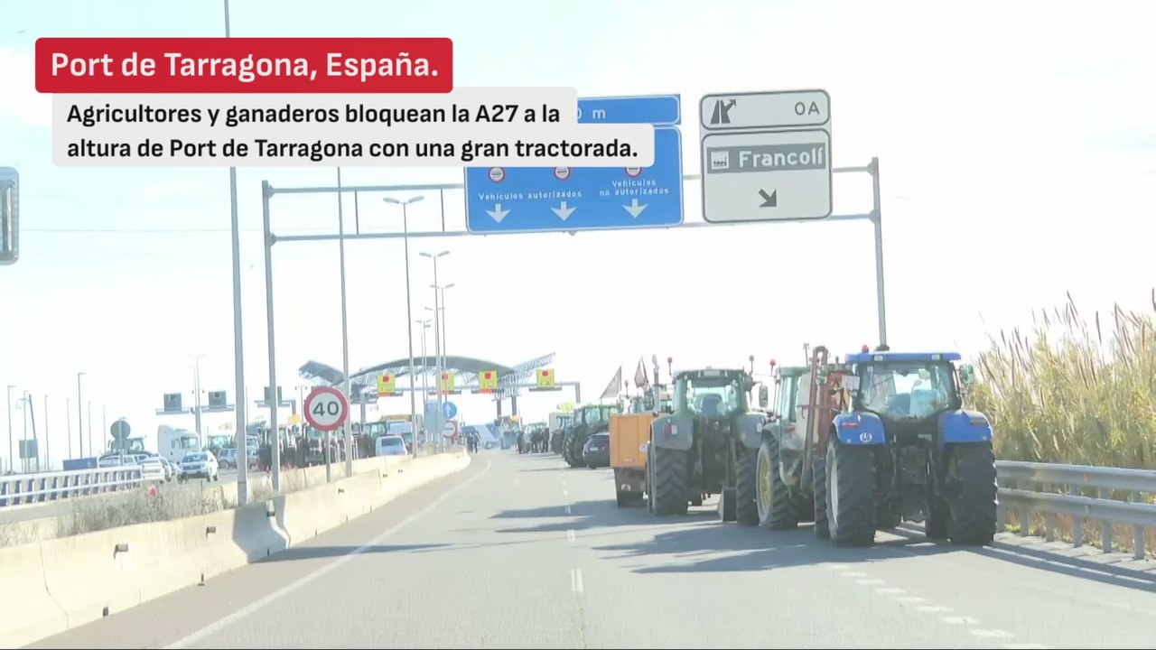 Protestas  de agricultores contra el Mercosur en España, Irlanda y Bélgica