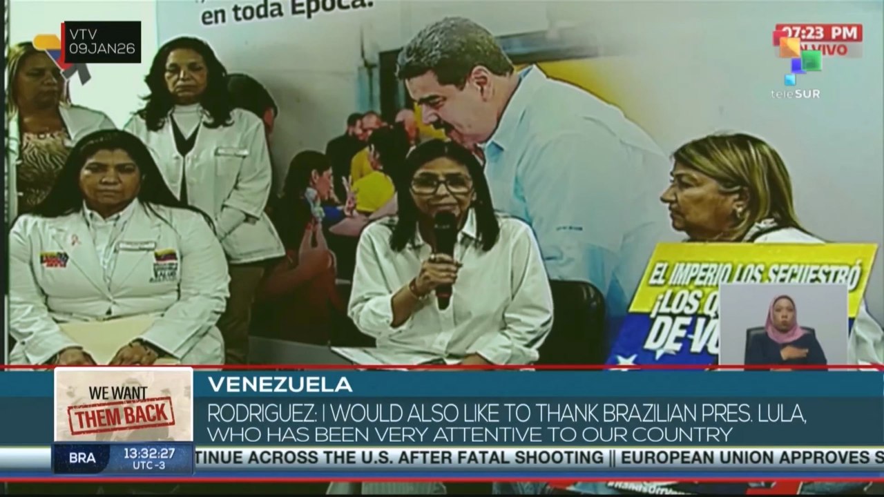 Venezuelan Acting President thanked Brazilian President Lula