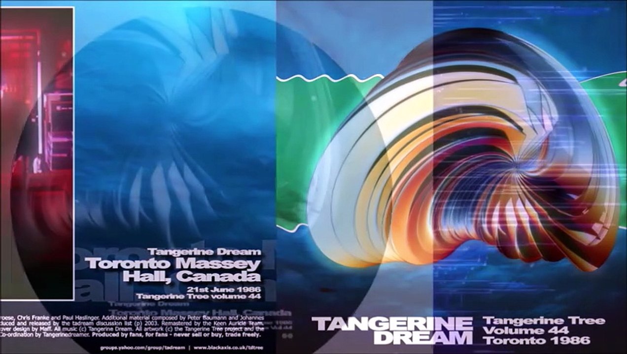 Tangerine Dream - Toronto Akash Deep