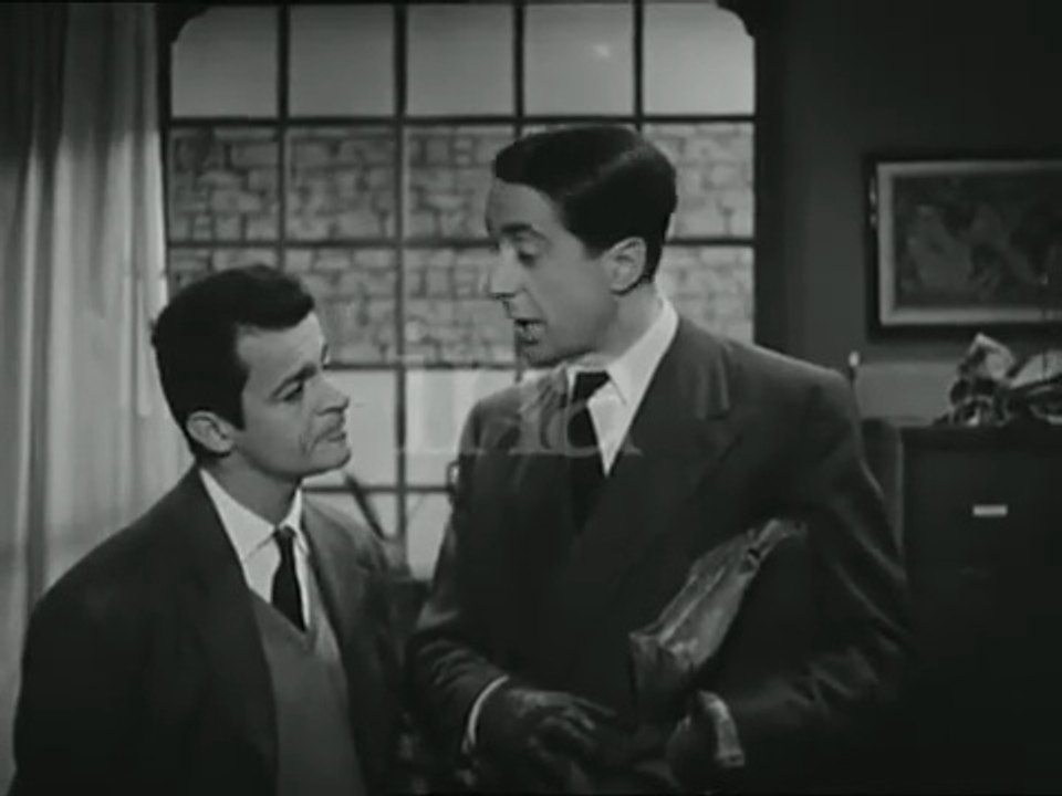 Serge Reggiani - Jacques Marin dans Commissaire Prévôt 1955 VF INÉDIT