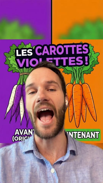 Des CAROTTES VIOLETTES