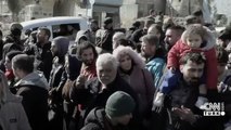 Çatışmaların ortasında tahliye: Siviller güvenli koridordan çıkarıldı