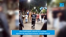 Otra madrugada de corridas y peleas en La Plata