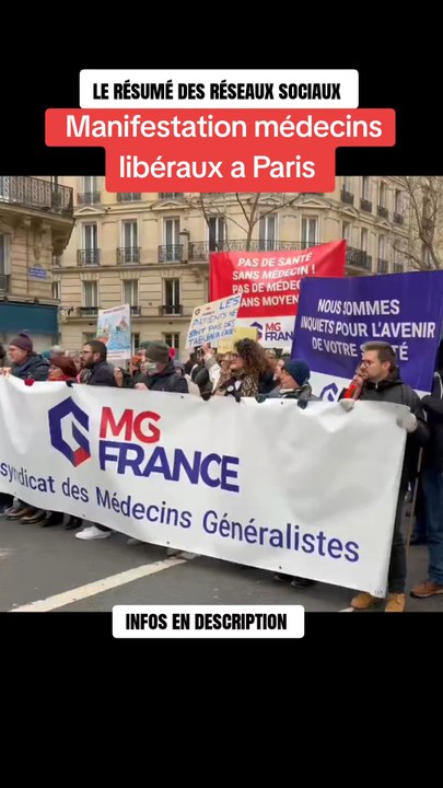 grève dès médecin à Paris