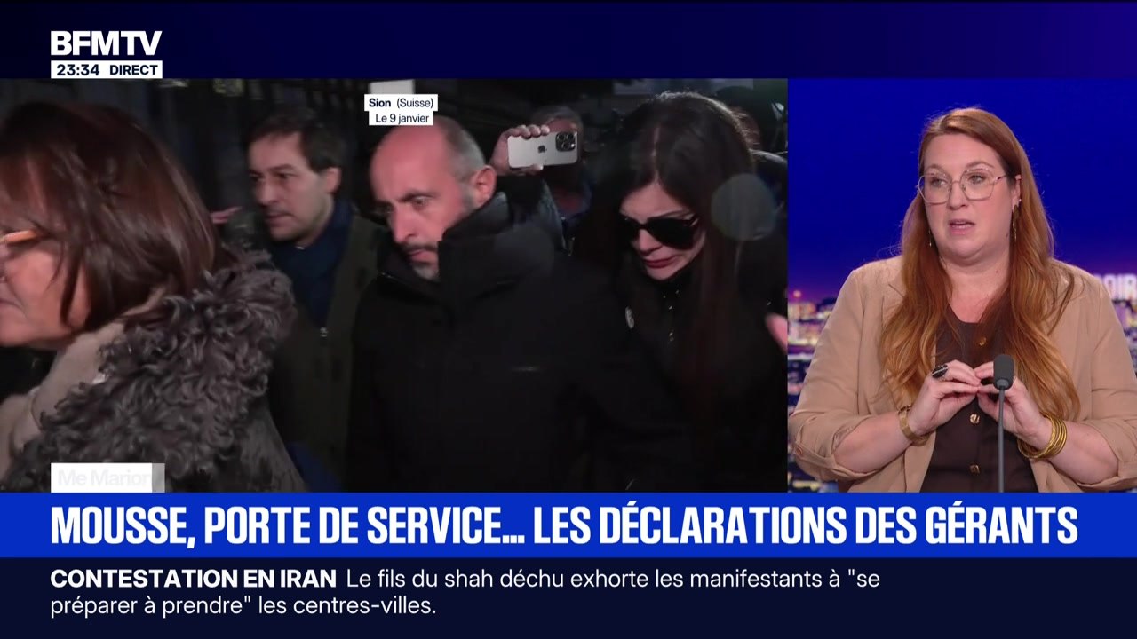 Crans-Montana : les gérants, premiers responsables ? - 10/01