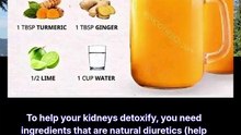 detox smoothie best drink to flush kidney