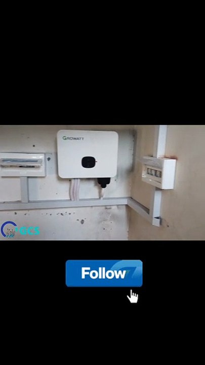 Growatt 25 kw inverter 30 kw solar plates customised structure fully professional installation