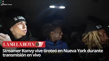 Caos en Nueva York: streamer Konvy queda atrapado en balacera en vivo