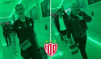 Club Necaxa ya está en el estadio y se prepara para enfrentar a Santos Laguna