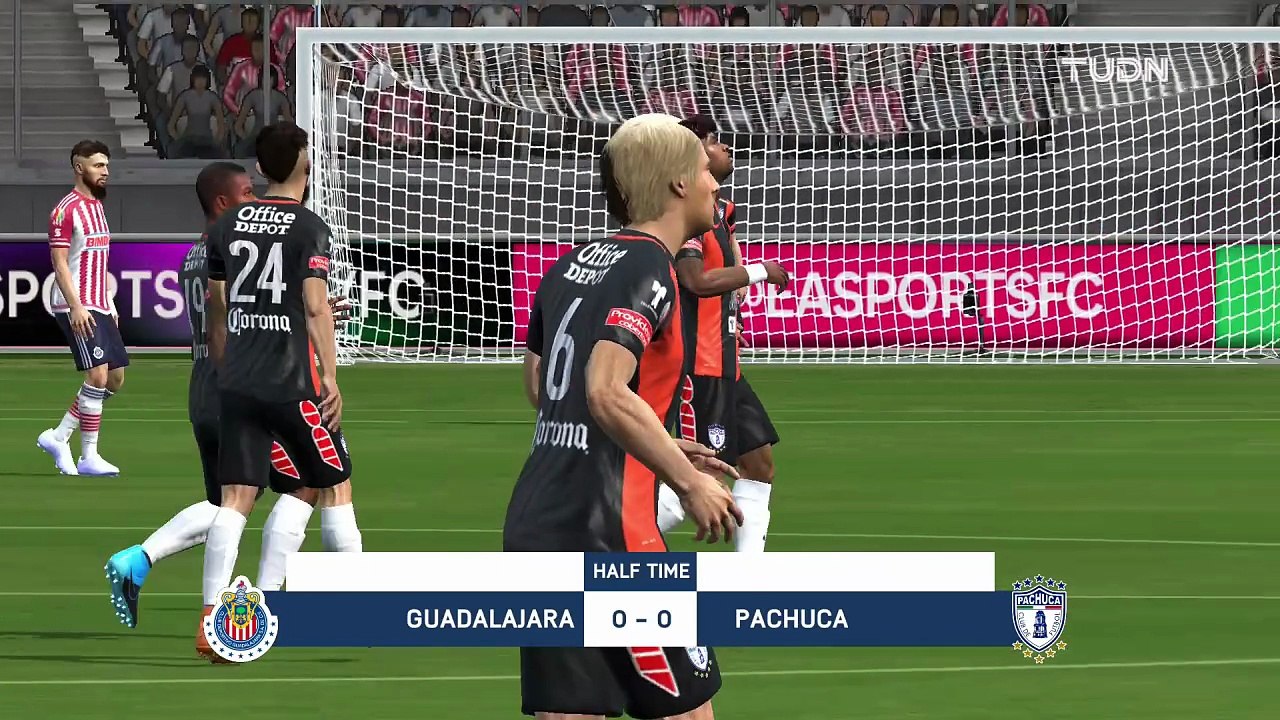 DFL 26 - LIGA MX 2026 - GUADALAJARA vs. PACHUCA - FIFA 16 MOBILE | GAMEPLAY [60 FPS]