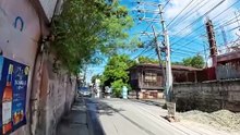 Hipolito Street corner P. Burgos Street in Malolos, Bulacan in the Philippines