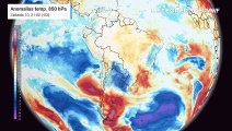 Temperaturas a la baja este lunes 12 en Santiago