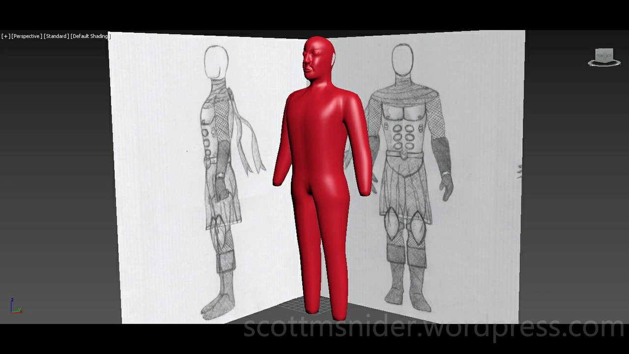 Flame: 3DS MAX Practice Polygon Modeling Model Video #76 (01-10-2026)
