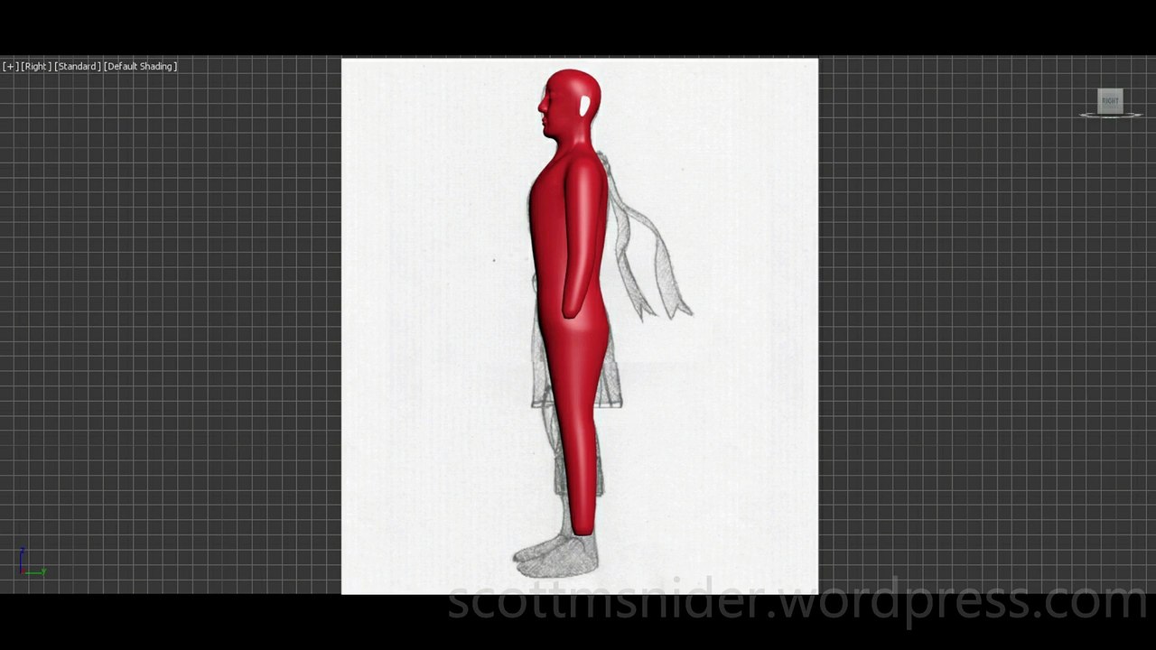 Flame: 3DS MAX Practice Polygon Modeling Model Video #84 (01-10-2026)