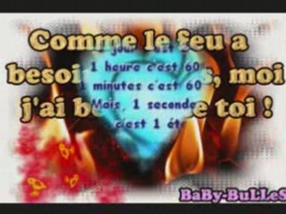 L'amour de ma vie!!!