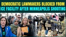 ICE Blocks Democratic Lawmakers From Visiting ICE Facility In Minneapolis After Woman Shot Dead