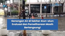 Drainase Alun-alun Kota Probolinggo Langsung Diuji Hujan Deras!