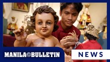 Catholic faithful visit Sto. Niño exhibit in Malolos, Bulacan