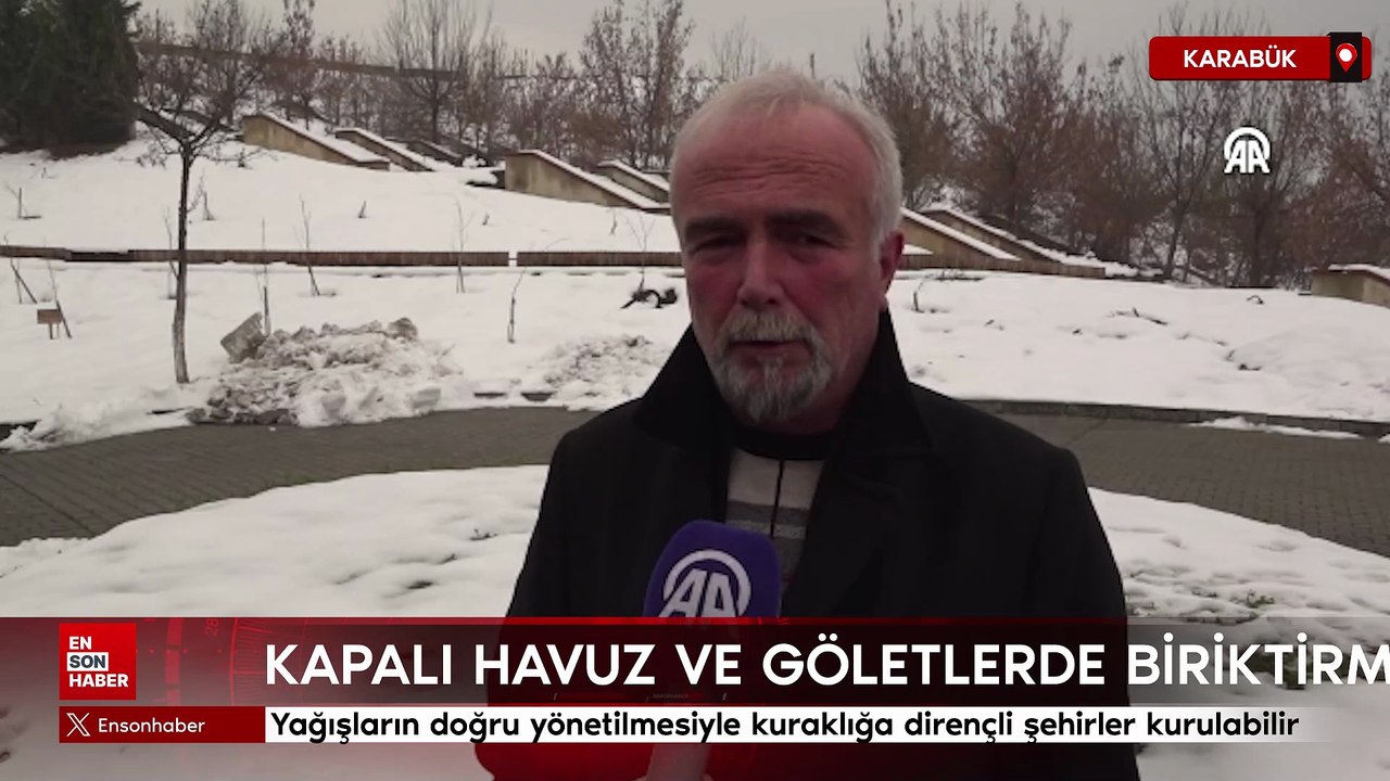 Yağışların doğru yönetilmesiyle kuraklığa dirençli şehirler kurulabilir