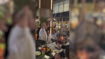 La fiesta de Laporta en Yeda antes del Clásico: la tarta es un despropósito