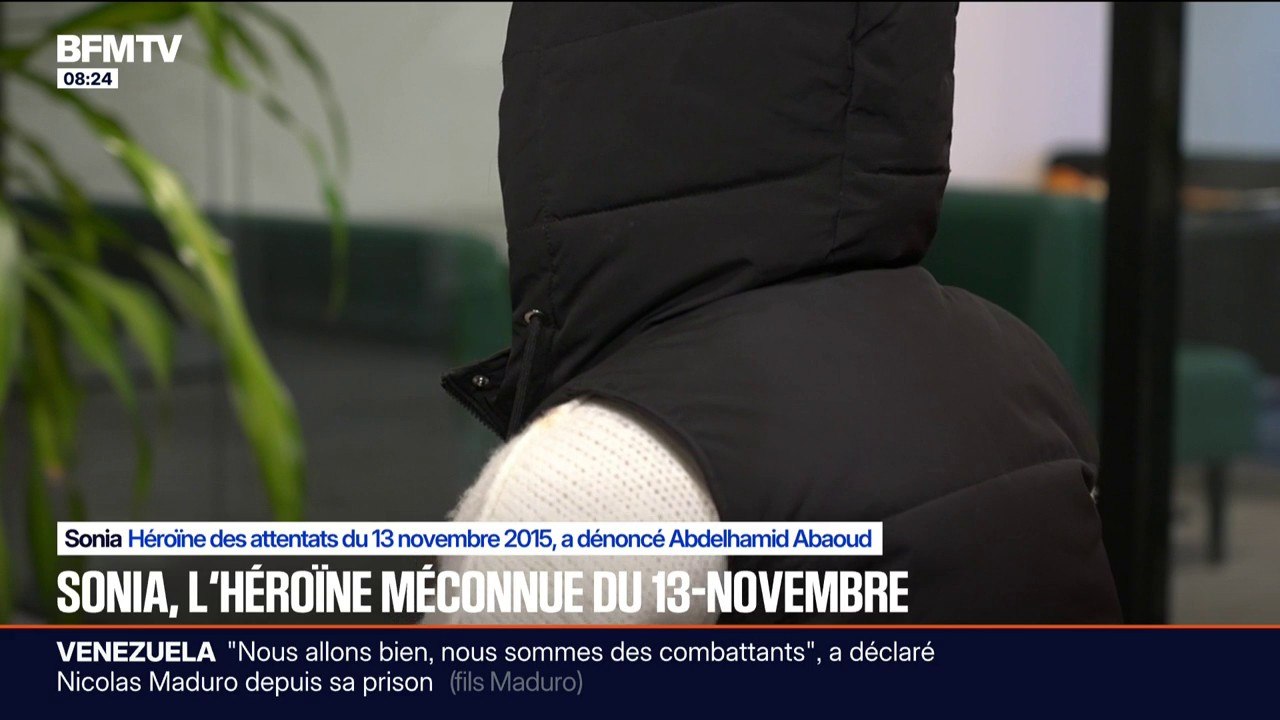 Sonia qui a appelé la police pour dénoncer l'un des terroristes du 13-Novembre, témoigne sur BFMTV